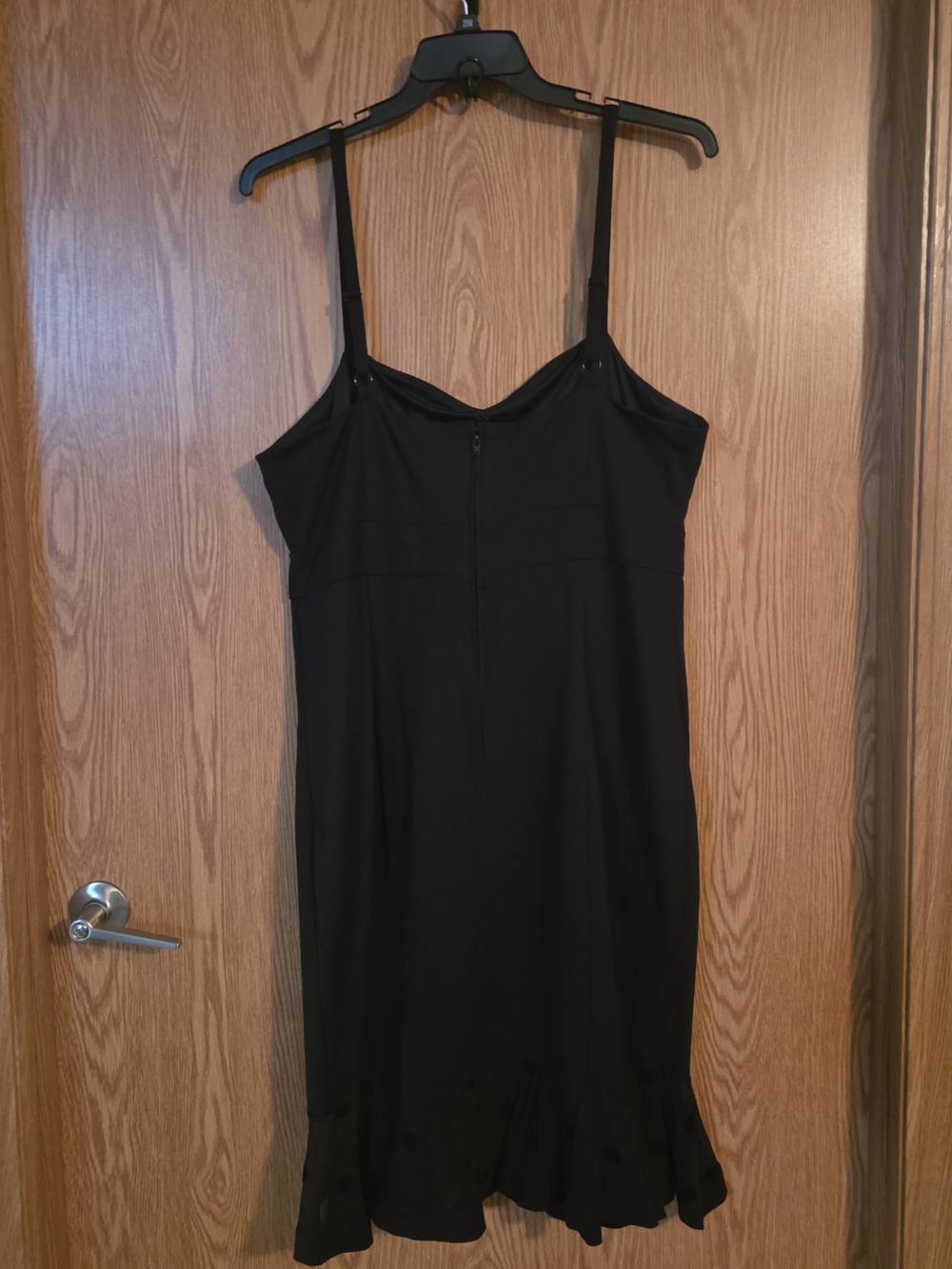 torrid Black Spaghetti Strap Mini Dress